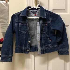 tommy hilfiger kids jean jacket